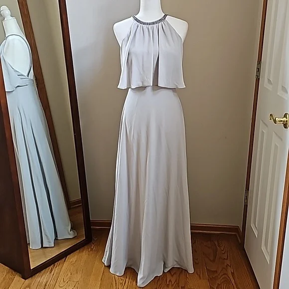 ASOS Petite | Dresses | Asos Brand Layered Maxi Gown | Poshmark